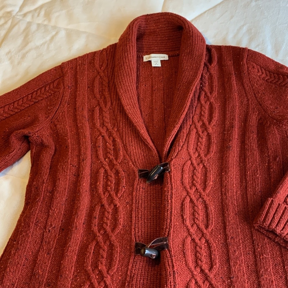 Coldwater Creek wool-blend Cardigan - Picture 4 of 11